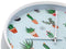 nXt Cactus Wall Clock 30cm Plastic, Silent Movement (White)