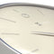 NeXtime Glamour Wall Clock 40cm Metal, Silent Movement (Grey)
