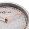 NeXtime Cross Table Table Clock 15.5x17.5cm Resin, Silent Movement (Grey Copper)