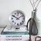 NeXtime Station Number Index Table/Wall clock 19cm Aluminium, Silent Movement (White)