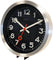 NeXtime Station Number Index Table/Wall clock 19cm Aluminium, Silent Movement (Black)