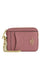 Coach Zip Card Case In Signature Leather - Peony