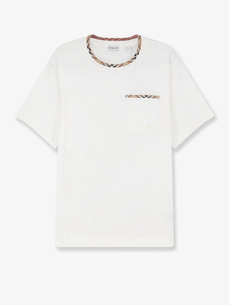 Burberry Ryan biologic cotton t-shirt - Chalk