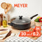 [Meyer] Ih Nonstick 30Cm | 6.2L  Chef'S Pan With Glass Lid - Cook'N Look