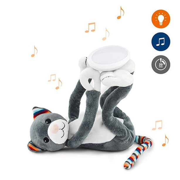 Zazu Katie the Kitten, Baby Comforting Musical Soft Toy, Nightlight