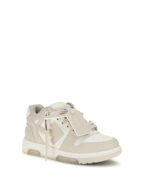Off-White Out of Office Sneakers - White Beige