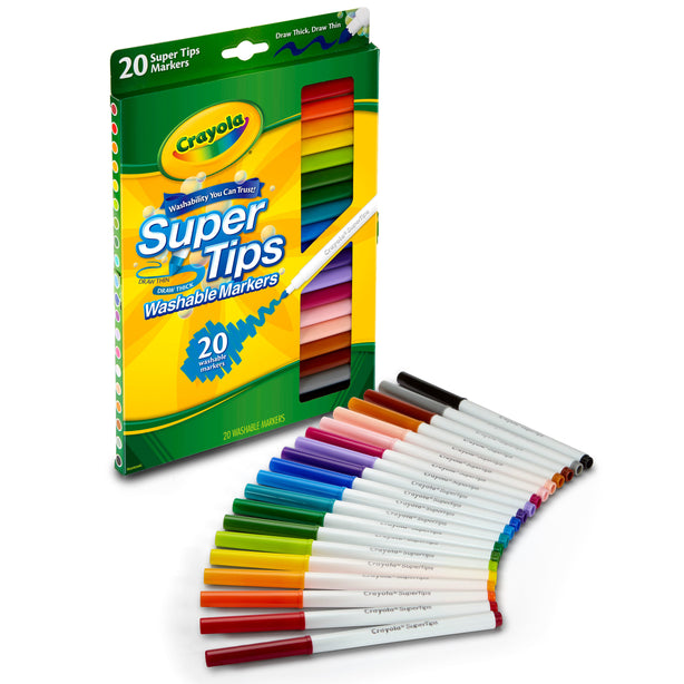 Crayola Washable Super Tips Markers