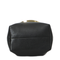 Bon Bon Biker Leather Bucket Bag - Black