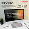 Cliptec RZK530 Dual Mode Rechargeable Wireless Multimedia Silent Keyboard - Grey
