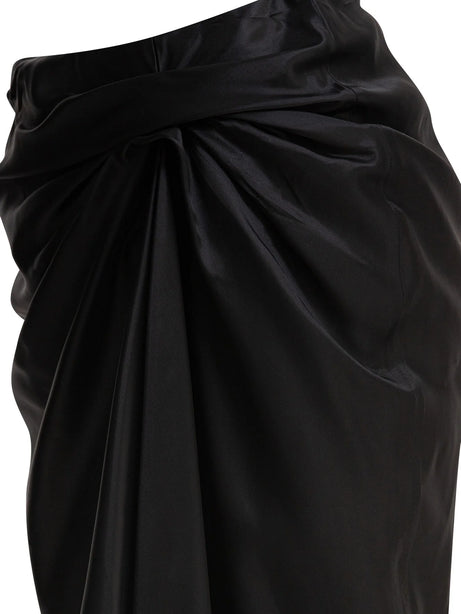 Balenciaga Draped skirt - Black