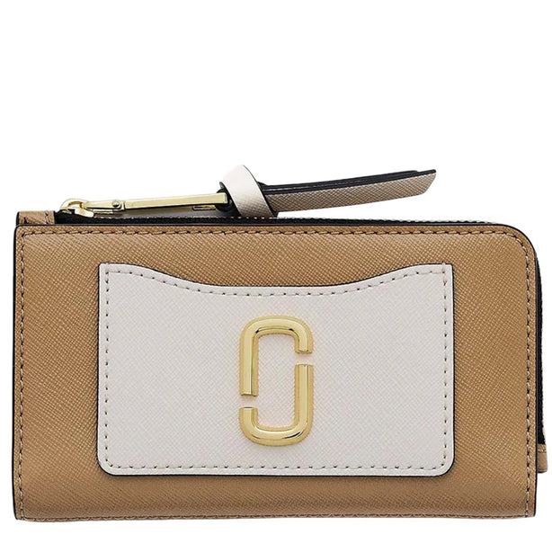 Marc Jacobs The Utility Snapshot Medium Flat Wallet - Camel Multi 2F5SMP070S01
