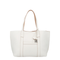 Hogan Script Medium Calf Leather Shopping Bag - Ivory