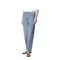 80S Pleated Jeans In Indigo Denim
