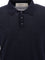 Long-Sleeved Wool Polo Shirt
