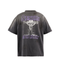 Saint Mxxxxxx Black Faded Finish Graphic T Shirt