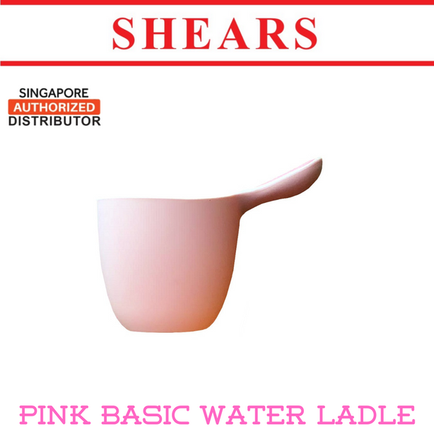 Shears Baby Water Bathing Cup Basic Water Ladel Pink