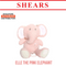 Shears Baby Toy Toddler Soft Toy Musical Pull String Elle The Elephant