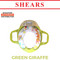 Shears Baby Potty Seat Cover With Handle Green Giraffe