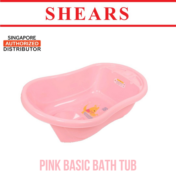 Shears Baby Bath Tub Basic Bath Tub Sbt3812 Pink