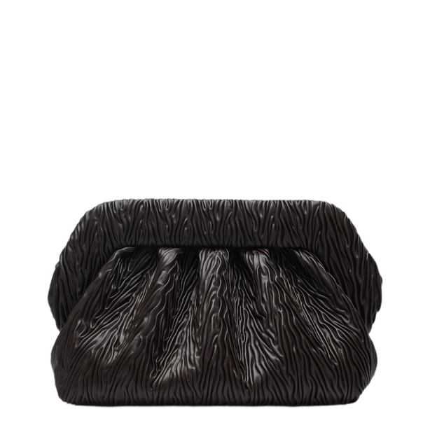 Bios Embossed Vegan Leather Clutch