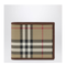 Beige Check Bifold Wallet