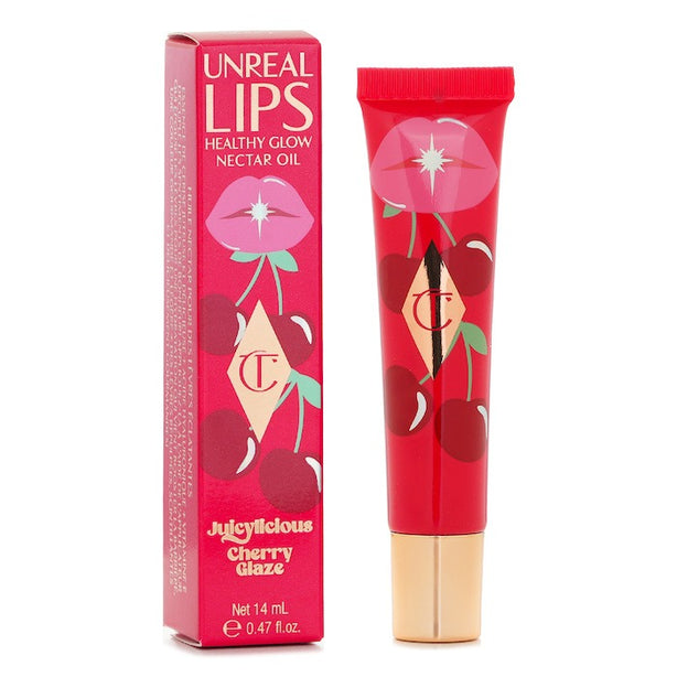 Unreal Lips Healthy Glow Nectar Oil - # Cherry Glaze - 14ml
