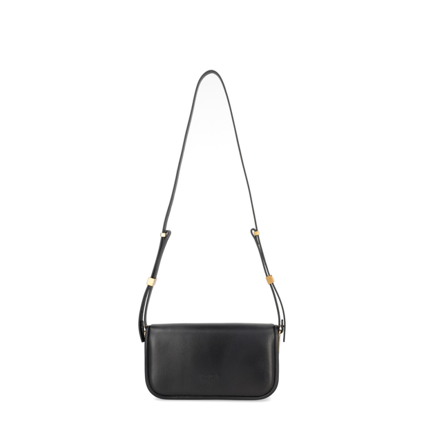 Love Box Small Nappa Crossbody - Nero