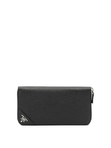 Prada Saffiano leather wallet - Black