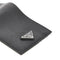 PRADA Grained leather bi-fold wallet