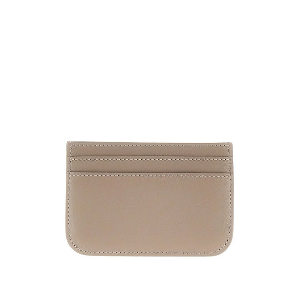 FENDI FF leather card holder