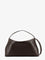 Toteme T-Lock Leather Handbag - Bark
