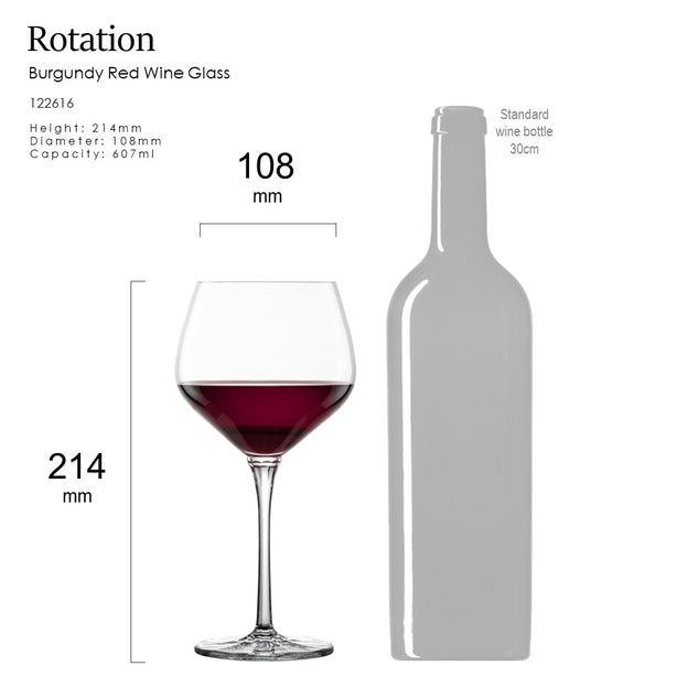 Zwiesel Glas Tritan® Crystal Rotation Burgundy Red Wine Glass (Box of 6)