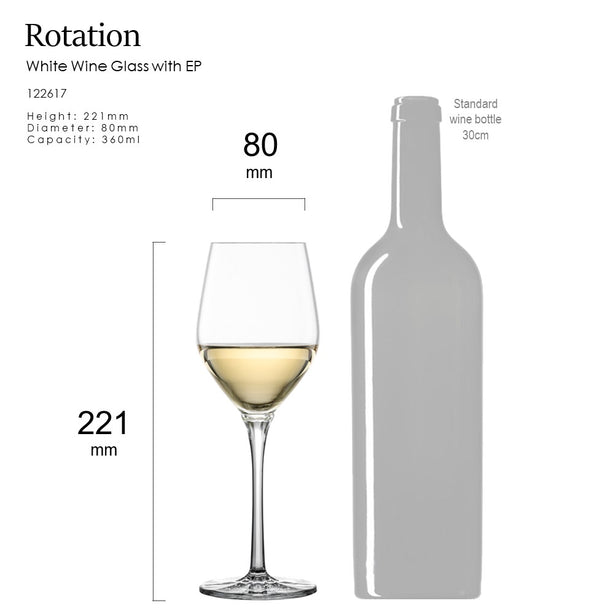 Zwiesel Glas Tritan¬Æ Crystal Rotation White Wine Glass with EP (Box of 6)