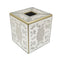 Berrocal Home Collection Specchio Square Tissue Box