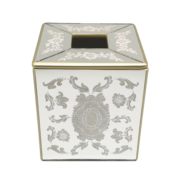 Berrocal Home Collection Specchio Square Tissue Box