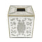 Berrocal Home Collection Specchio Square Tissue Box