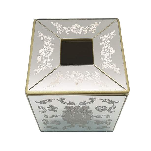 Berrocal Home Collection Specchio Square Tissue Box