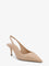 Jimmy Choo Love 95 leatther slingback décolleté - Chai
