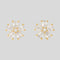 KATE SPADE You're A Gem Flower Studs Clear/Gold RS-KO969