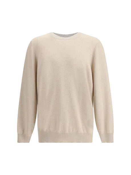 Brunello Cucinelli Cashmere Sweater - Sabbia+Ciottolo