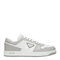 Downtown Sneakers In White Crystal Leather