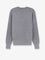 Ami Paris Wool cardigan with iconic embroidery - Griscendrechine/Noir
