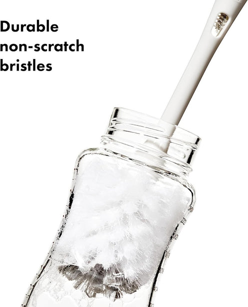 OXO Tot Baby Bottle Brush with Nipple Cleaner & Stand