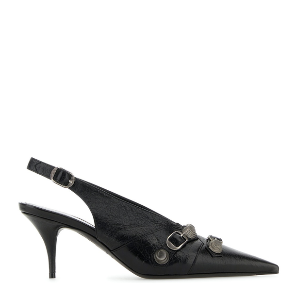 Cagole Leather Slingback Pumps