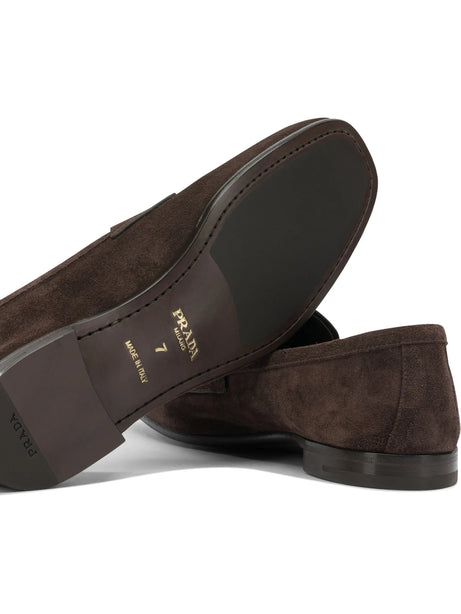 Prada Suede loafers - Brown