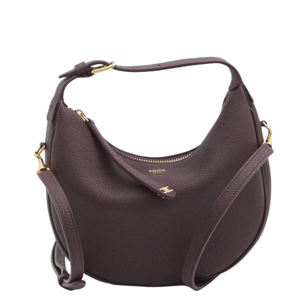 Capsule UNI Calfskin Hobo Bag - Deep Burgundy