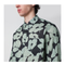 Shirt with Floral Print Pistachio Color