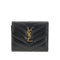SAINT LAURENT Cassandre' leather multi-folded wallet