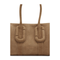 Babe City Medium Suede Leather Tote - Hazelnut