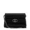 VLogo Medium Calfskin Shoulder Bag - Black